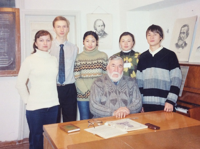 Со студентами. 2010 – 2011г