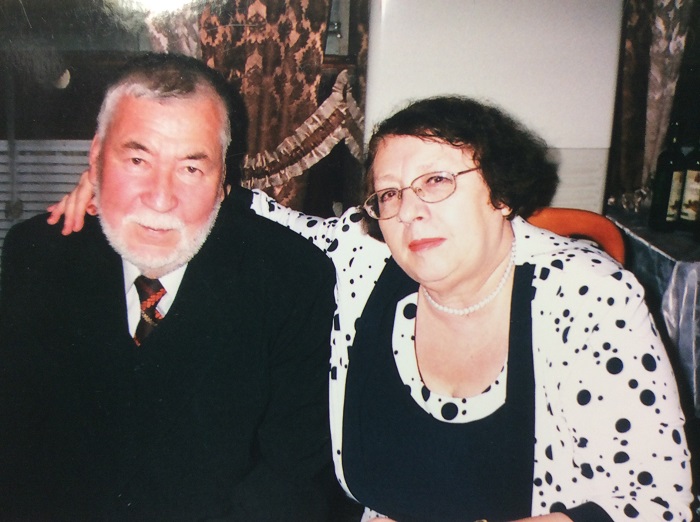 С супругой Руфиёй Башировной. Одно из последних фото. 2012г