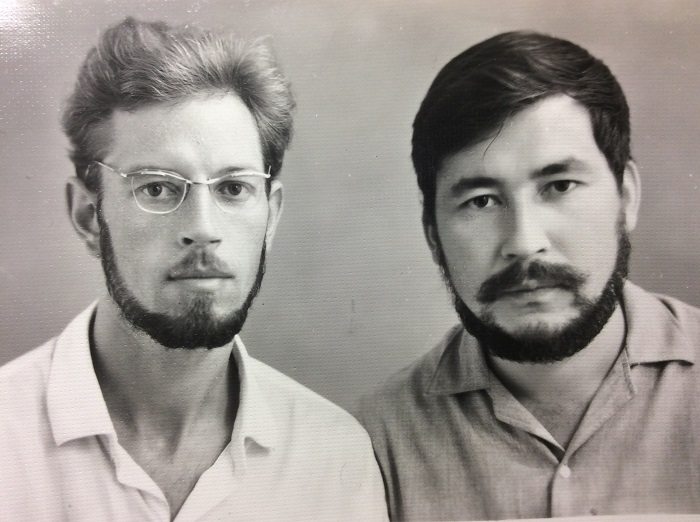 Со студенческим другом